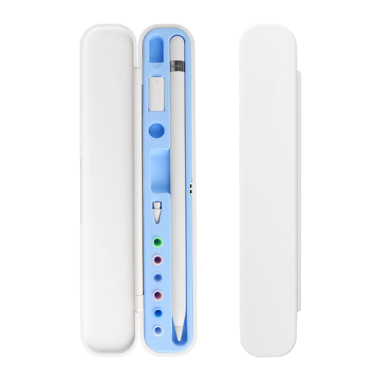 EDATOFLY Carrying Case Compatible with Apple Pencil 1st and 2nd Generation, Apple Pencil 2nd Generation Case, Case Holder for Apple Pencil 1st/2nd Generation (Blue)