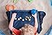 Star Kids Snack & Play Travel Tray - Easy to Clean Nylon with Mesh Pockets, Cup Holder & Reinforced Sides. Keeps Snacks Off The Floor & in The Tray. Great for Car Trips, Plane Rides & More.