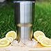 30 oz Stainless Steel Tumbler By BaySea - Vacuum Insulated To Keep Drinks Ice Cold Up To 24 Hours And Piping Hot Up To 6 Hours - 100% Satisfaction
