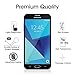 amFilm Glass Screen Protector for Galaxy J7 V 2017 Dot Matrix, Case Friendly, Full Screen Coverage