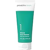 Proactiv Clean Mineral Acne Cleanser- Sulfur Acne Treatment Face Wash for Sensitive Skin- Gentle Daily Acne Cream Facial Cleanser with Soothing Chamomile- 6oz