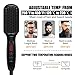 Beard Straightener,Hair straightener for Women and Men,(2019) Adjustable Temperatures Anti-Scald Beard Straightening Brush with LCD Display-Beard Comb for Home and Travel