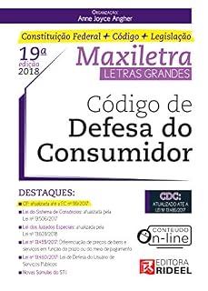Livro Código de Defesa do Consumidor (MAXILETRA)