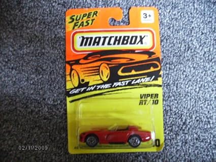 matchbox dodge viper rt 10