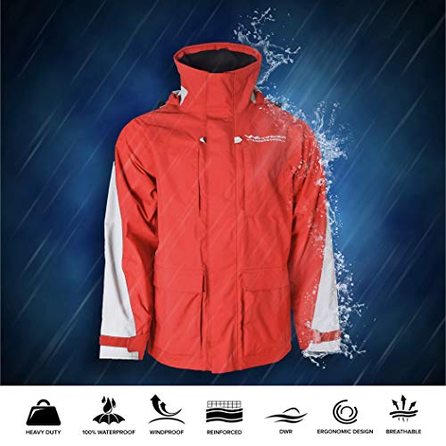 silver waterproof jacket
