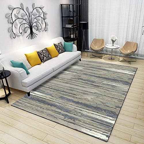 Qlldwxu Nordic 3D Modern Minimalist Carpet Ink V Rectangular Living Room Floor Mat Window Pad Carpet 200X300Cm