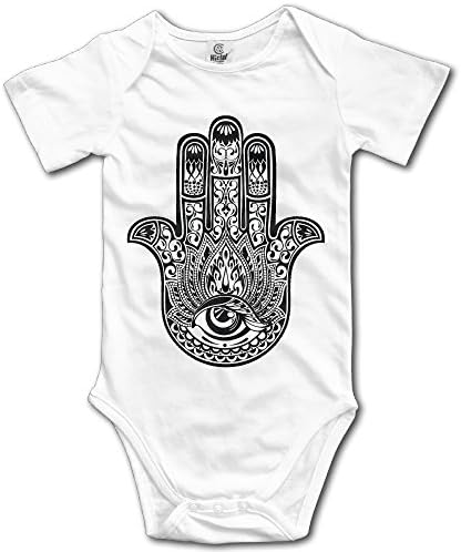 Spiritual Hamsa Hand Cute Baby Onesie Bodysuit