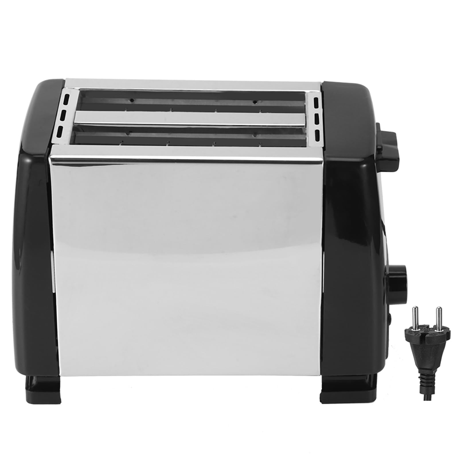 Photo 1 of **************HAS A EUROPEAN PLUG*************
2 Slice Extra Wide Slot Toaster, Stainless Steel Toaster Machine with 6 Toast Settings, Removable Crumb Tray and Compact Design Perfect for Toasting Bread, Bagels, Waffles and Puff Pastry