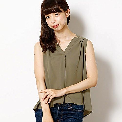 Amazon セシルマクビー Cecil Mcbee ブラウス 63カーキ M シャツ ブラウス 通販