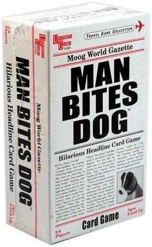 Man Bites Dog Card Game - Includes Bonus Cut Card!
