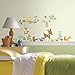 RoomMates RMK2768SCS Woodland Fox & Friends Peel and Stick Wall Decals