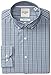 Ben Sherman Men's Slim Fit Plaid Button Down Collar Dress Shirt