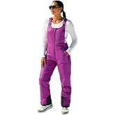 Arctix Women's Essential Insulated Ski Bibs, Water Resistant Snow Pants for Skiing &amp; Snowboarding