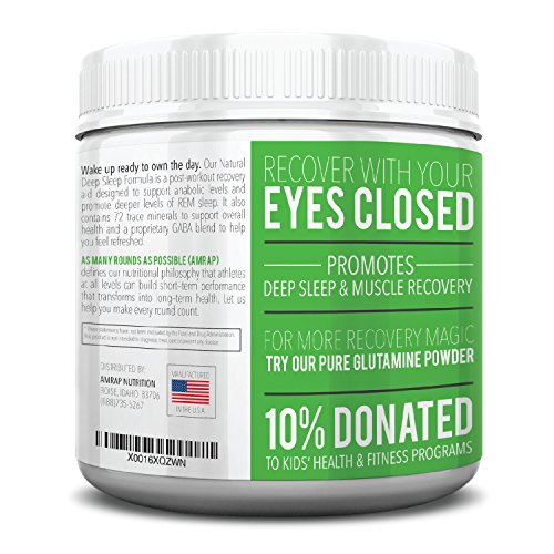 AMRAP Nutrition Natural Deep Sleep Formula Post