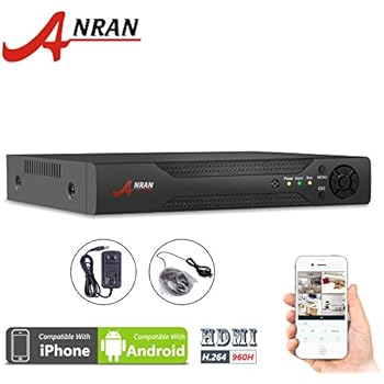 Amazon.com : ANRAN 960H 8 Channels Full D1 DVR CCTV