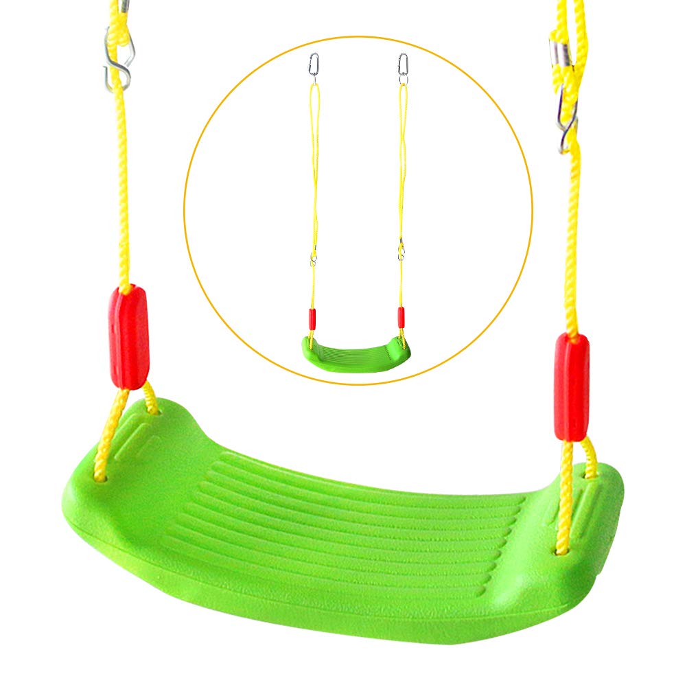 yoptote Ersatzschaukel für den Garten, für Kinder im Freien, Seilschaukel ist verstellbar, leicht, Gartenspielzeug für Mädchen und Jungen ab 3 Jahren