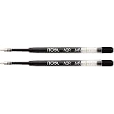 Itoya AQR-10BP-BK Aquaroller Pen Ink Refill 2-Pack Black