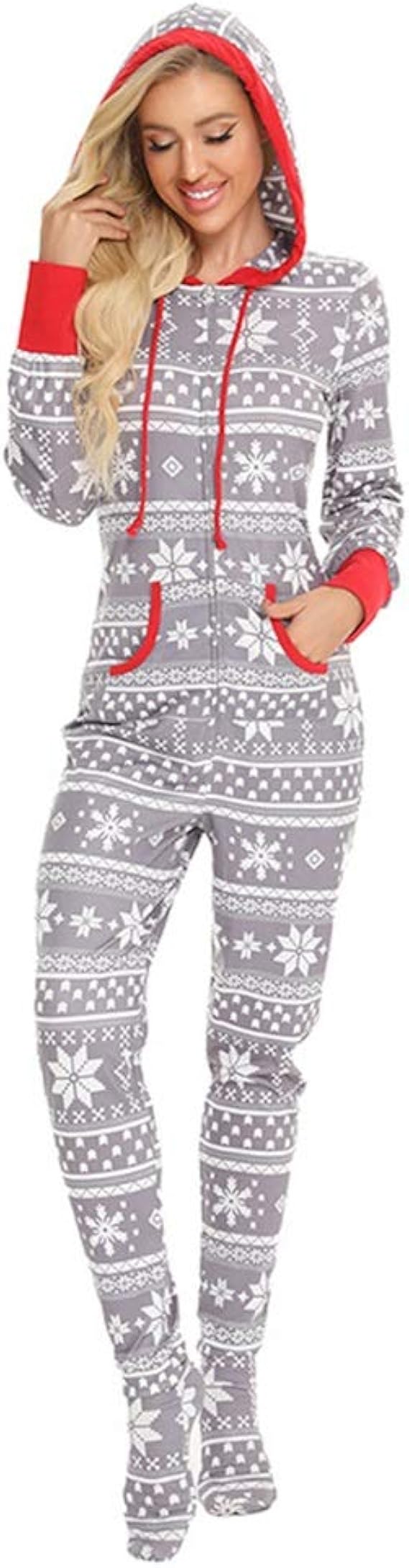 Damen Schlafanzug Langarm Deutschland Flagge - Bequemer Pyjama Set