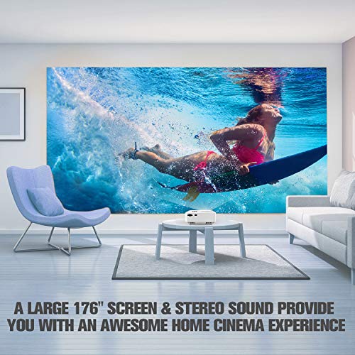 1 Upgraded+Projector+DBPOWER+Smartphone+Supported