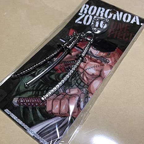 Amazon Co Jp One Piece ワンピース ゾロ 刀 キーホルダー ロロノアゾロ ホビー 通販