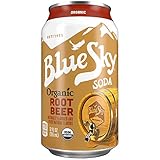 Blue Sky Soda, Organic Root Beer, 12 Ounce (Pack of 24)