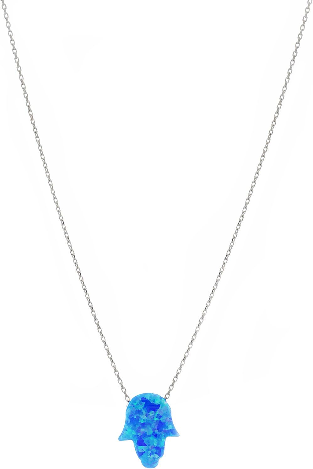 Gold Hamsa Necklace Opal Hamsa Necklace Gold Necklace Opal Hand Necklace Gold Hand Necklace Silver Hansa Necklace Jewelry Charm Necklaces Valresa Com