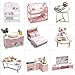 CUTEBEE Dollhouse Miniature with Furniture, DIY Wooden Dollhouse Kit Plus Dust Proof and Music Movement, Creative Room for Valentine's Day Gift Idea (Cozy Time)