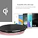 Wireless Charger, Luxsure Qi Wireless Charger Pad for Samsung Galaxy S7/ S7 Edge/ S6 Edge/ S6 Plus, Note 5, Nexus 7 6 5, Nokia Lumia 920, LG Optimus Vu2, HTC 8X and All Qi-Enabled Devices (Black)