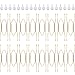 16 Pieces 6 Inch Invisible Plate Hangers Wall Plate Hangers Brass Wire Plate Holders with 18 Pieces Wall Hooks for 5 to 7 Inch Decorative Plates Antique Plates and Arts
