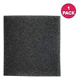 Think Crucial Replacement for Dirt Devil Style F45 Foam Filter Fits EZ Lite Canister Vacuums, Compatible with Part # 1KQ0106000