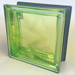 Quality Glass Block 7.5 x 7.5 x 3 Pegasus Metalized