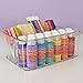 Clear Plastic Craft and Art Supply Organizer | 5 Compartments