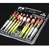 Flee-15PCS-Fishing-Float-Set-Buoy-Bobber-Mix-Size-Slip-Drift-Tube-Indicator-For-Fishing