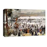 Canvas Wall Art Landscape at Beautiful by Pierre-Auguste Renoir Canvas Prints Home Artwork Decoration for Living Room,Bedroom - 12x18 inches