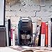 ODA KITCHEN 1128B Single Serve Coffee Maker Programmable with 50 oz Large Removable Reservoir Compatible with The Single Cup Pod, 6 to 16 oz Brew Size for Office, Travel, Black