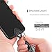 pzoz Case Compatible iPhone 7 Plus/8 Plus Case, Slim Silicone Lanyard Case Cover Holder Long Hanging Neck Wrist Strap Outdoors Travel Necklace Compatible iPhone 7 Plus/8 Plus (Black)