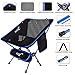 NiceC Ultralight Portable Folding Camping Backpacking Chair Compact & Heavy Duty Outdoor, Camping, BBQ, Beach, Travel, Picnic, Festival with 2 Storage Bags&Carry Bag (Blue)