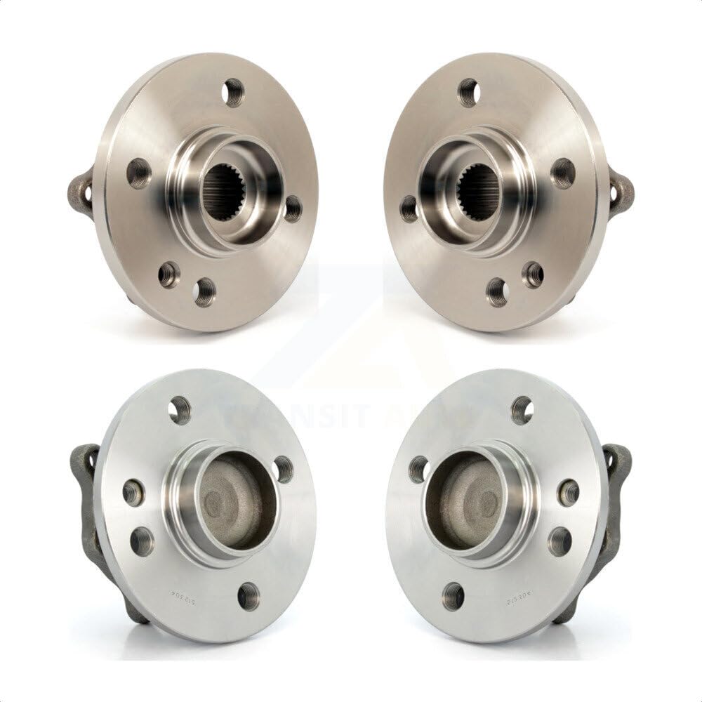 Front Rear Wheel Bearing & Hub Assembly Kit For