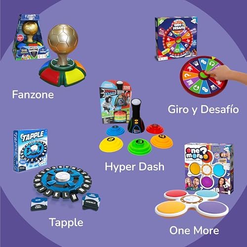 Hyper Dash - Jogo de Velocidade e Agilidade para 1 a 10 jogadores, inclui 3 modos, sinais coloridos e rotas personalizáveis, para uso interior e exterior, (HYP01000)