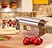 Utopia Kitchen Mezzaluna Chopper and Knife - Double Blade - Stainless Steel Mincing Knife - Multipurpose Use for Home Kitchen or Restaurant