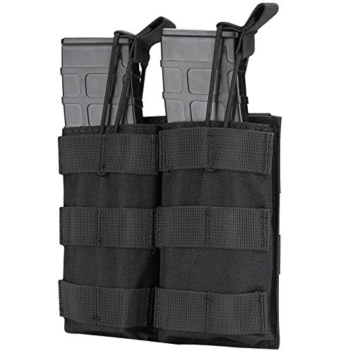 ProCase Double Magazine Pouch, Open-top Tactical MOLLE Magazine Holder ...