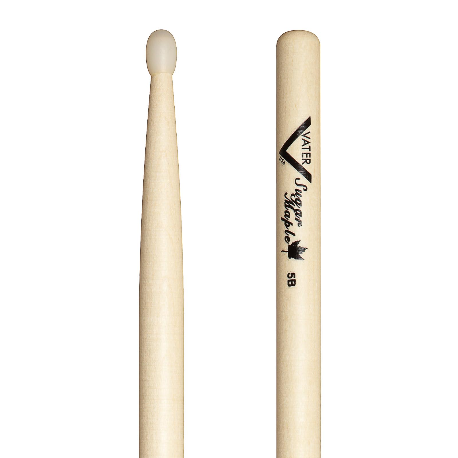 Vater Maple 5B Nylon Tip Drum Sticks