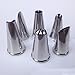 ensunpal store CONVENIENT 6Pcs Icing Piping Nozzle Cake Decorating Sugarcraft Pastry Tips Tool Set
