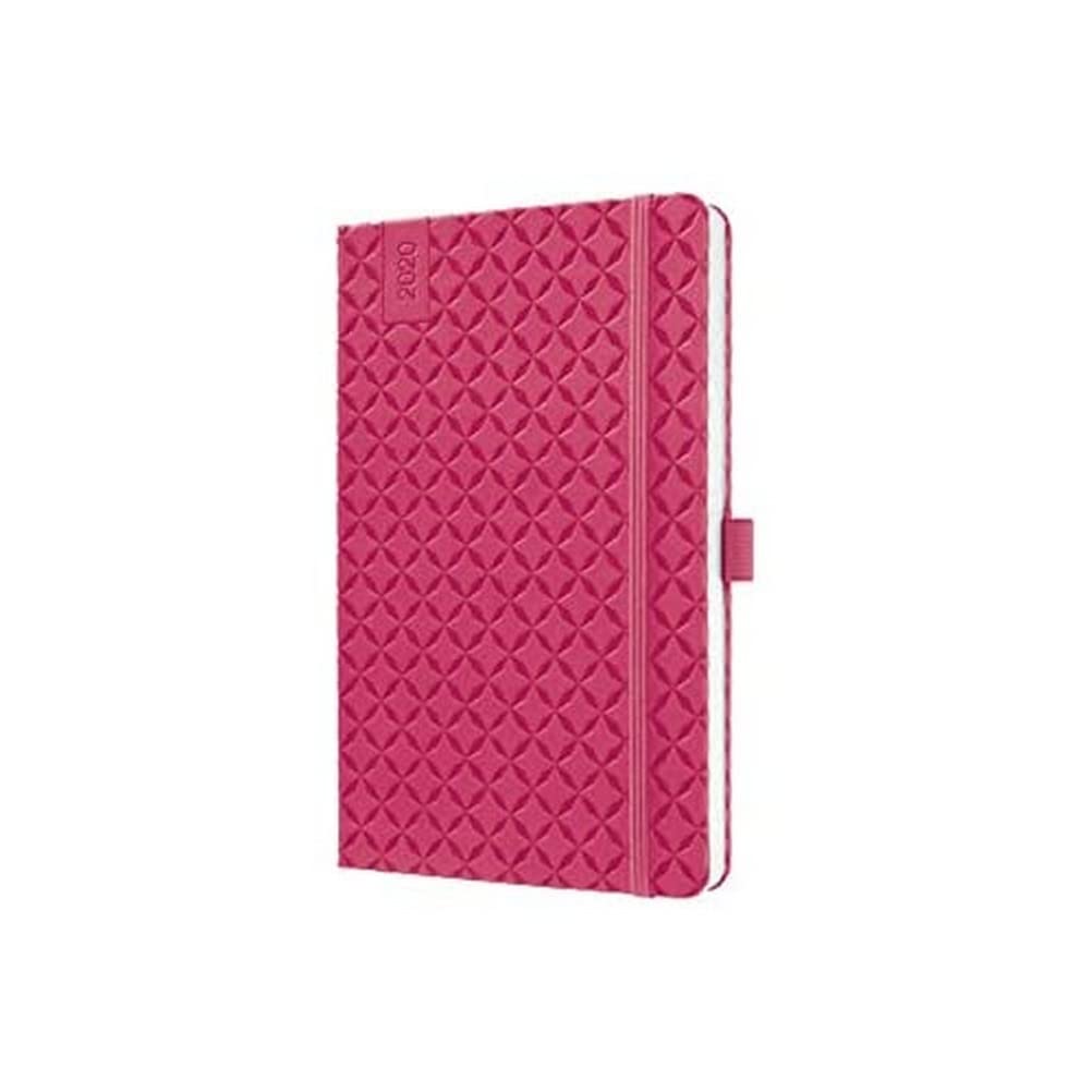 SIGEL J0105 Weekly diary 2020 Jolie, format approx. A5, hardcover, pink