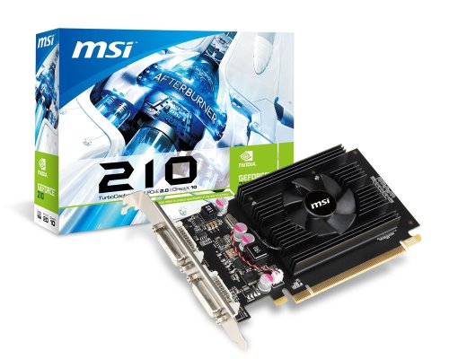 MSI Computer Corp. NVIDIA GeForce 210 512MB GDDR2 2-DVI PCI-Express Video Card N210-512D2
