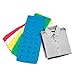 QIKE Kid Clothes/T-shirt Folder Green/Yellow Plastic Folding Board Easy and Fast Laundry Folder Flip-fold Rack For ChildrenChildren (yellow)