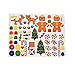 12 Large MAKE a GINGERBREAD HOUSE Sticker Sheets/Christmas CRAFT/ACTIVITY/8.5