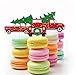 Big Dot of Happiness Merry Little Christmas Tree - Shaped Red Truck and Car Christmas Party Cut-Outs - 24 Count