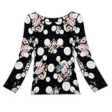 Weixinbuy Women's Long Sleeve Chiffon Blouse T-Shirt Blue 2XL