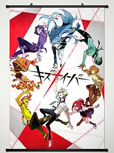 Kiznaiver Wall Scroll Poster Fabric Painting for Anime Key Roles S